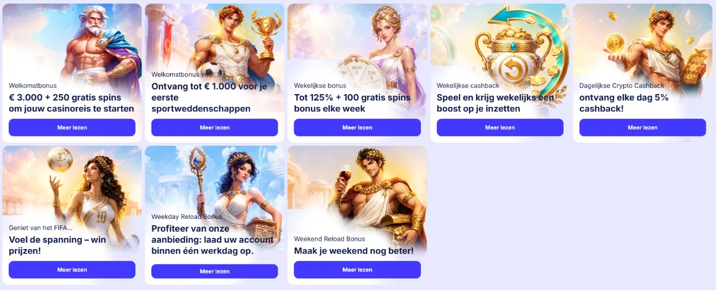 Fortunica Casino Promoties & Bonussen